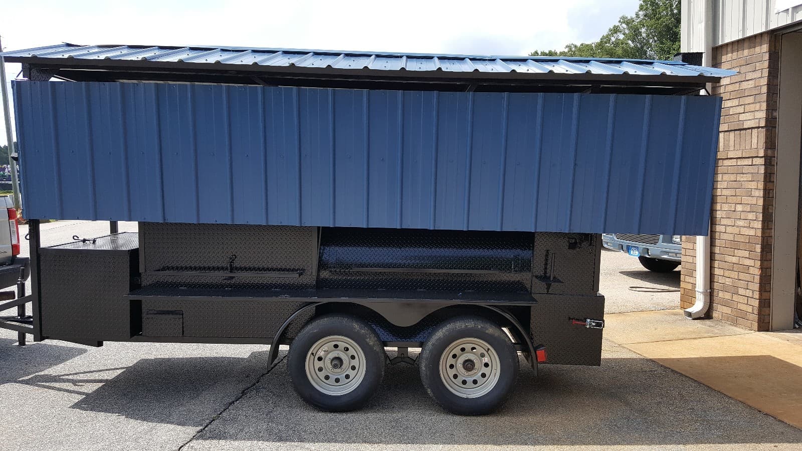 Mini T-Rex — Grill Smoker Roof Combo