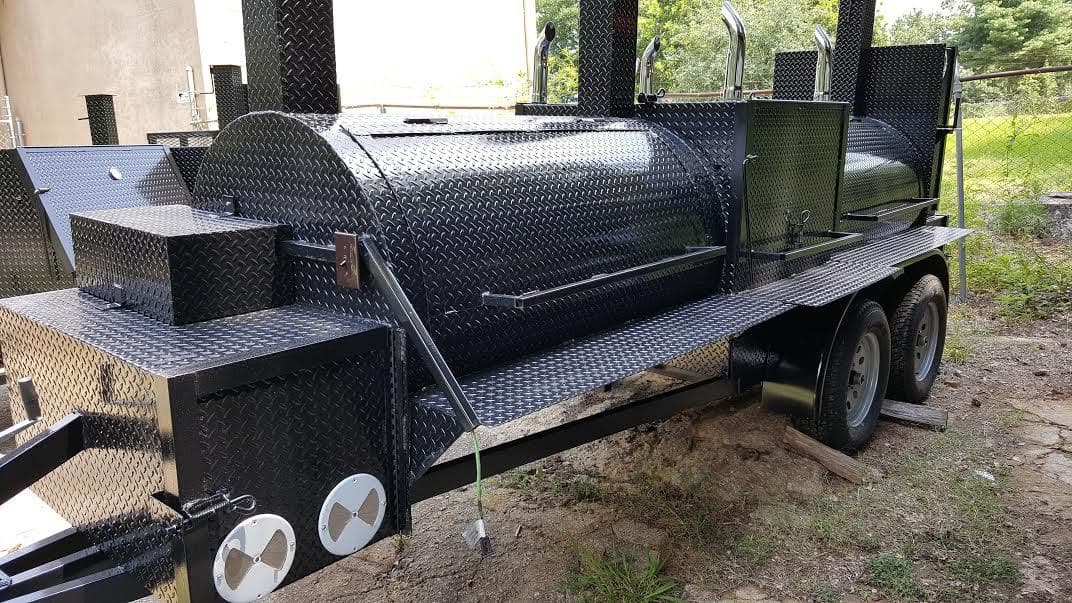 T-Rex w/ Rotisserie — 48" Grill + Mega Rotisserie