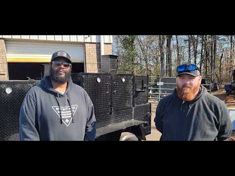South Carolina Bbq Pitmaster Team Custom Bbq Smoker Grill Trailer FOR SALE Bbq Catering Business
