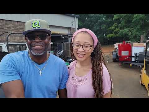 Atlanta Bbq Pitmaster Team Mobile  Catering Business Custom Bbq Smoker Trailer for sale rentals